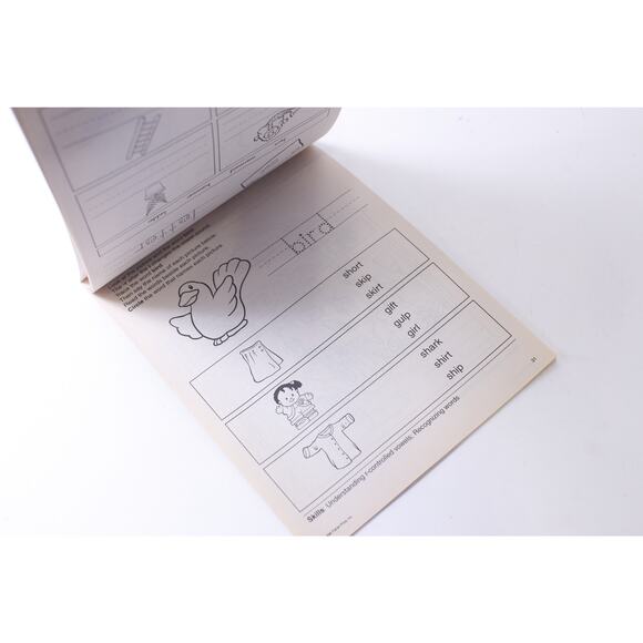 Fisher-Price, First Grade, Learning Pad, Activity, 1998,ring Book, Vintage, CRIS - Picture 4 of 5